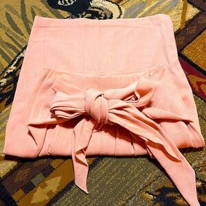 Vintage Donna‎ Karan Skirt L Moth Pink